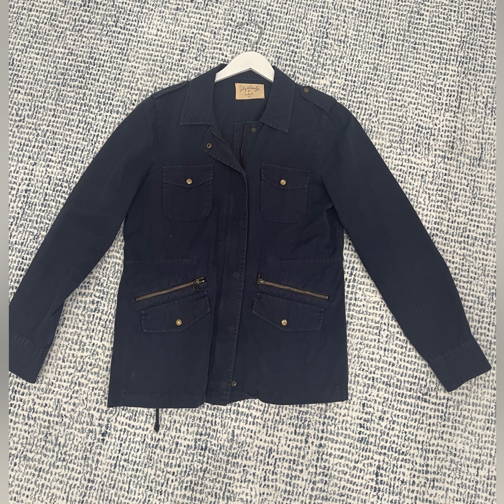 LILY ALDRIDGE FOR VELVET - RUBY LIGHT-WEIGHT ARMY JACKET